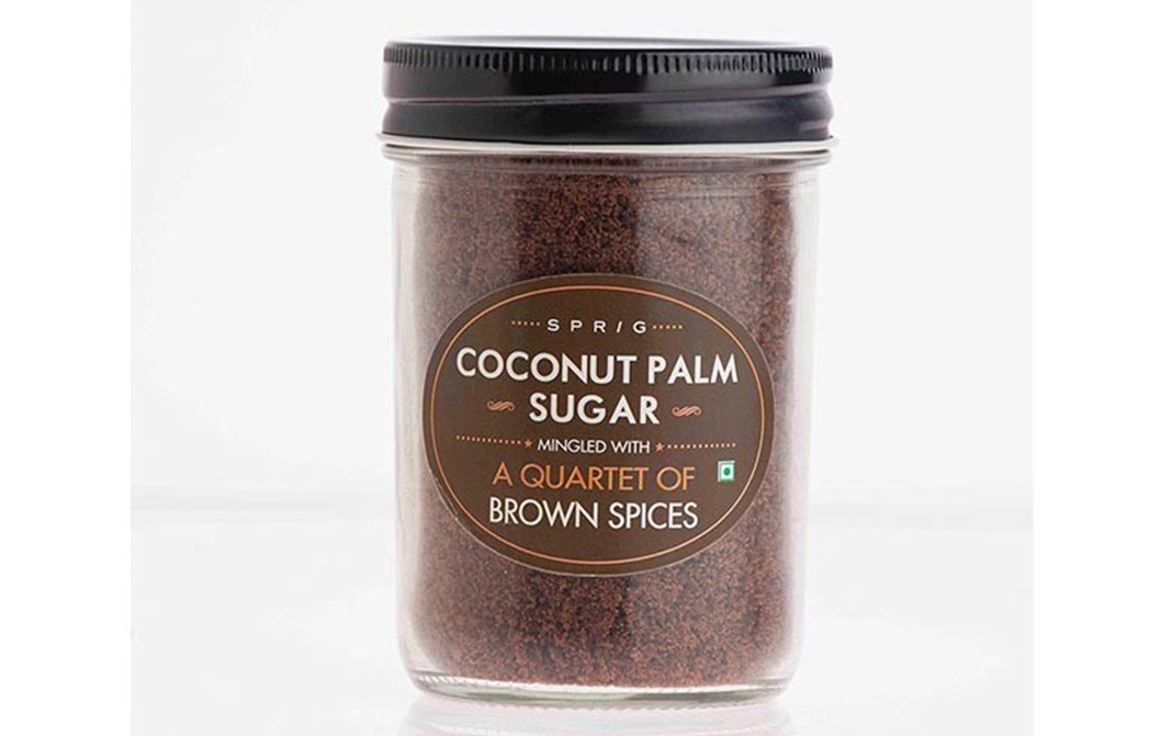 Sprig Coconut Palm Sugar   Glass Jar  175 grams